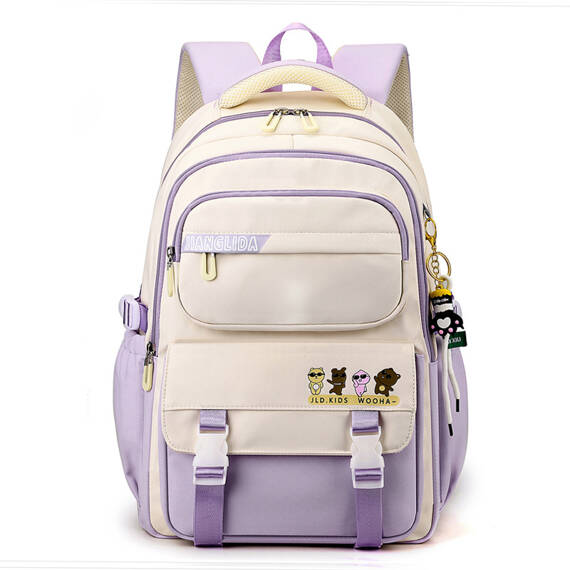 Plecak szkolny dla dziewczynki kolorowy