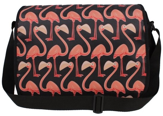 Torba na ramię wzór Flamingi